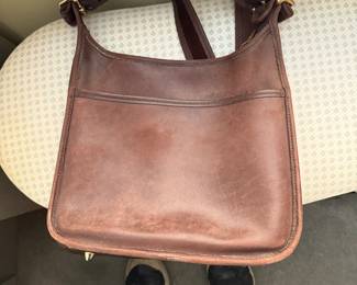 Coach vintage leather purses