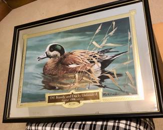 Ducks Unlimited bar mirror