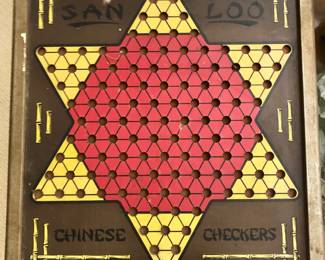 Flip side of 1930’s game board
