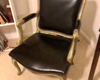 Vintage nailhead chair