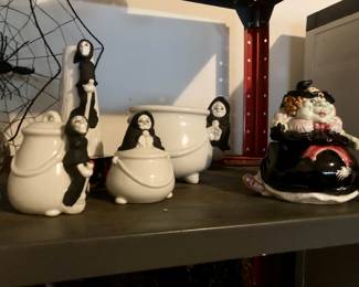 Fitz and Floyd Halloween items