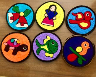 Cute handmade coasters
