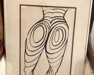 “Derierre” by Alexander Calder, with COA