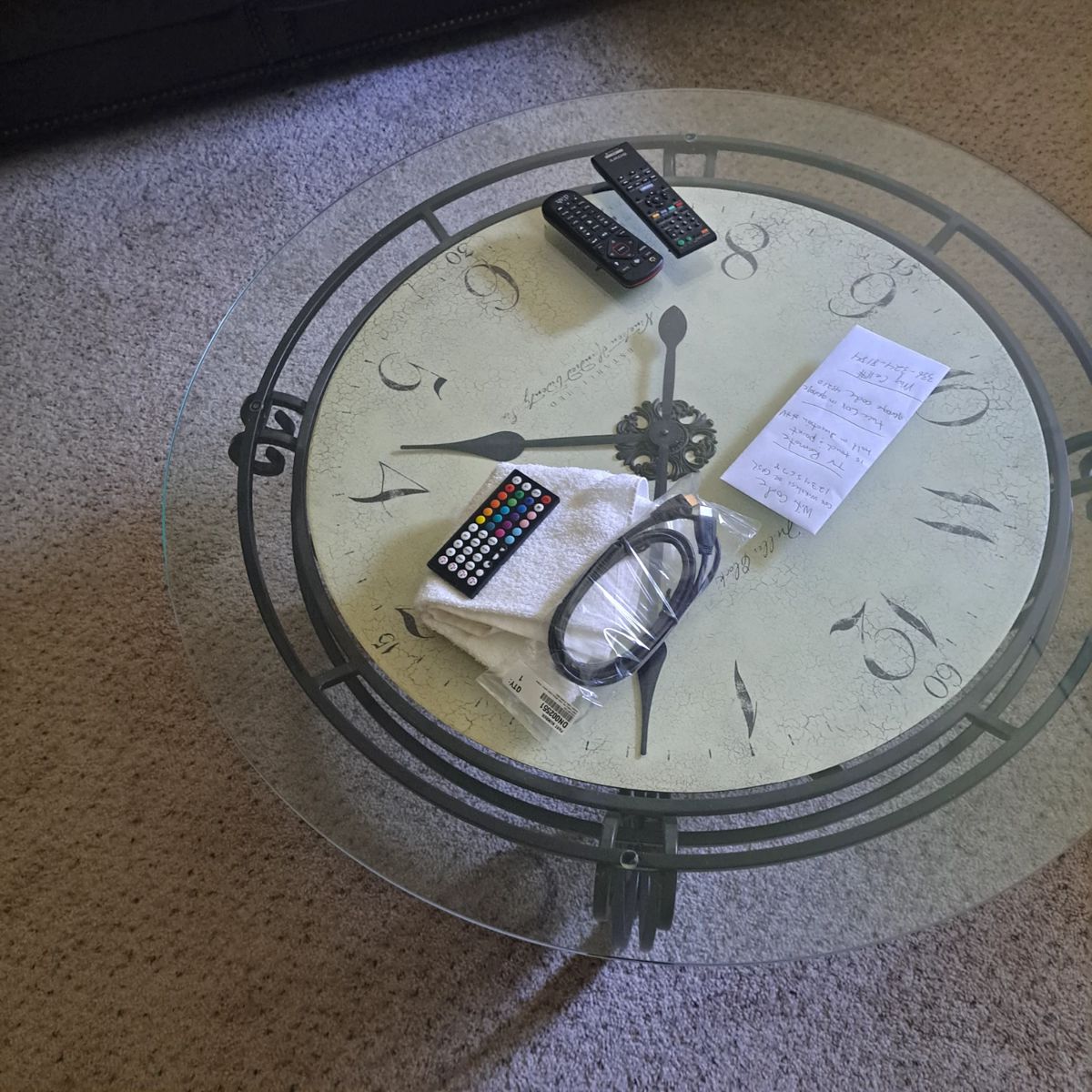 Howard miller clock table 