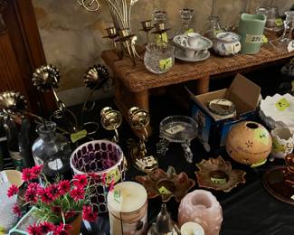 Candles and candle holders