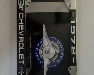 license plate for 1972 chevy