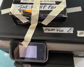 Printer with ink