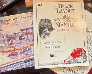 Train Set Brochures/Books