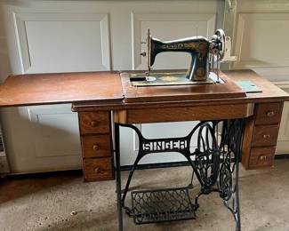 Antique Singer Sewing Machine