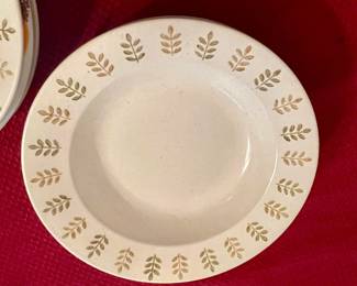Metlox Poppy Trail Pepper Tree Plates