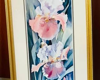 Wall Art: "Irises"