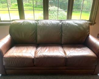 Lane Leather Couch