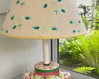 Floral Table Lamp