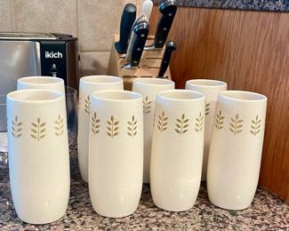Metlox Poppytrail Pepper Tree Drink Set