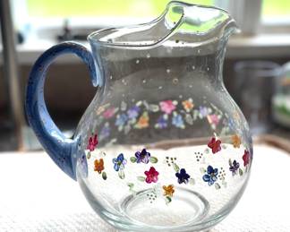 Painted Pitcher