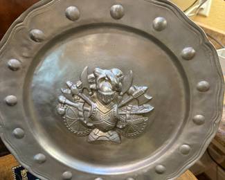Pewter Plate