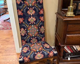 Needlepoint Highback Chair