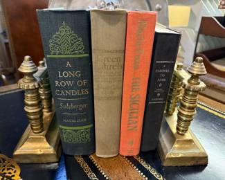 Brass Bookends