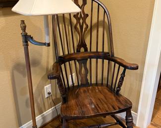 Windsor Chair, Floor Lamp