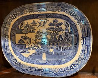 Blue Willow Platter