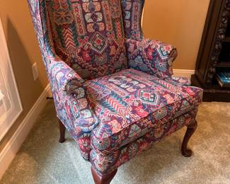 Pair of Wingback Chairs