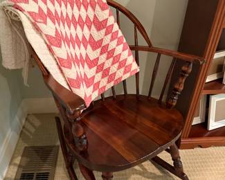 Rocking Chair & Quilt