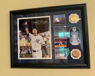 Yankee Stadium Final Game Framed Memorabilia