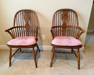 2 Windsor Style Chairs