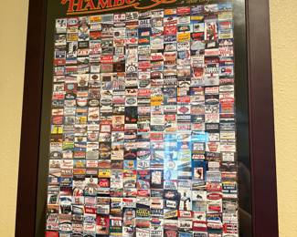 Framed "The Hamburger" Art