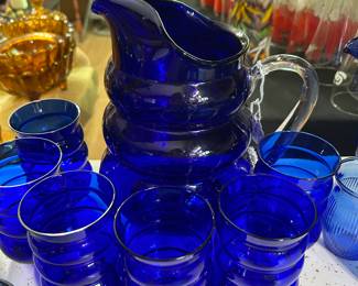 HARPO COBALT BLUE / LOUIE GLASS CO