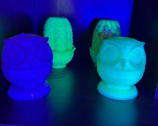 FENTON FAIRY LAMPS