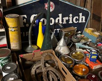 BF GOODRICH PORCELAIN SIGN