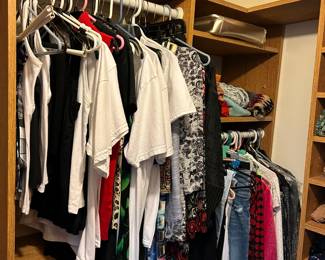Large Selection of Clean Mid to High End Ladies Clothing. Some new with tags. Sizes XS-SM-M