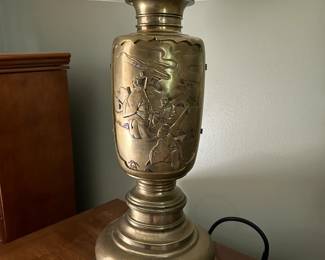 Heavy Solid Brass Lamp (2 of them)
