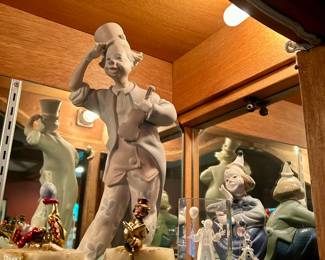 Lladro Clown + more