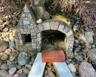 Vintage Concrete Yard Art