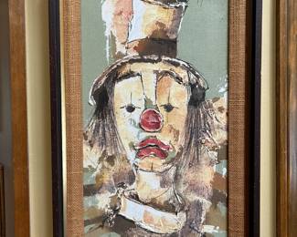 Clown wall art