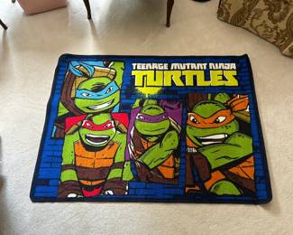Vintage TMNT rug (rubber bottom) VG condition