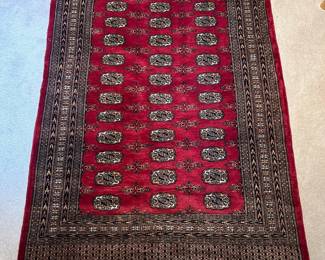 Hand Woven Wool Rug Pakistan (signed/dated)