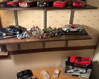 Cast aluminum cars - collector's series