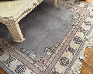 100% wool area rug - Asian