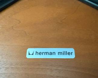 Herman miller label on Eames chair - all in excellent condition.