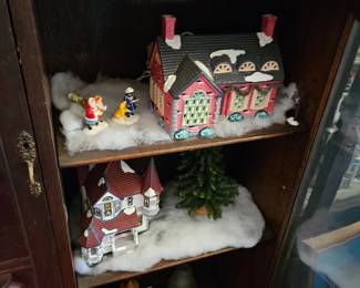 dept. 54 christmas village houses and accessories.