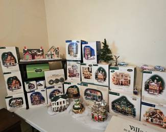 Dept. 56 Christmas houses and accessories