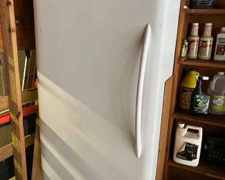 Upright, frost free freezer
