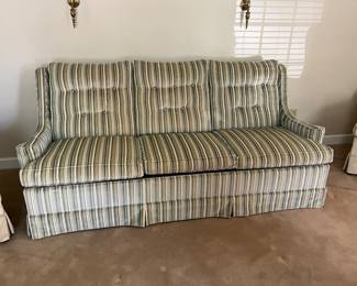 Vintage sofa sleeper is available for a pre-sale VGC