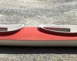 TANDEM FIBERGLASS KAYAK 17FT