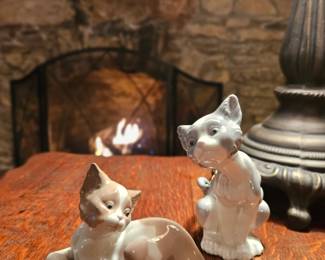 Lladro Spain Cat Figurines
$20