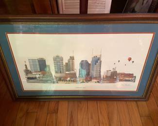 Phil Ponder Nashville 19.5” x 31.5”
$80