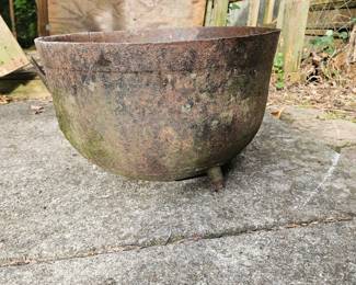 Cast Iron Cauldron $30